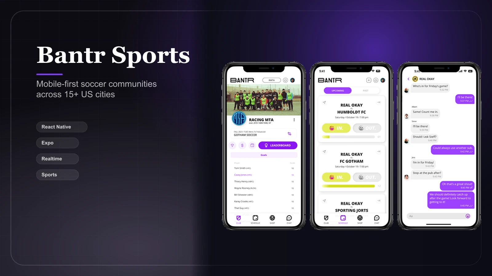 Bantr Sports case study cover